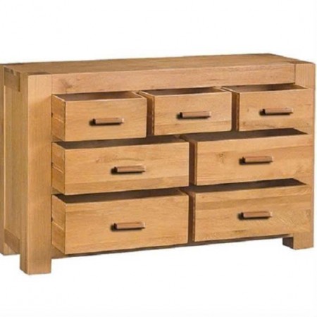 PK : Tay Nắm Tủ Bằng Gỗ Sồi - Bản Gỗ W12cm